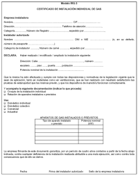 Boletines de Gas Castellón